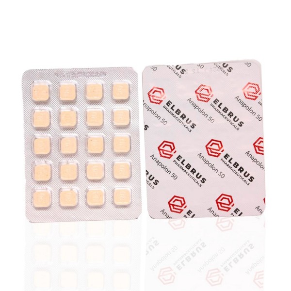 Anapolon 50 mg Elbrus Pharmaceuticals