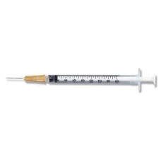 10 x 1ml Insulin Syringe with Needle Becton Dickinson