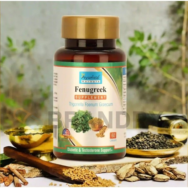 Fenugreek 500 mg Ayurleaf Inc.